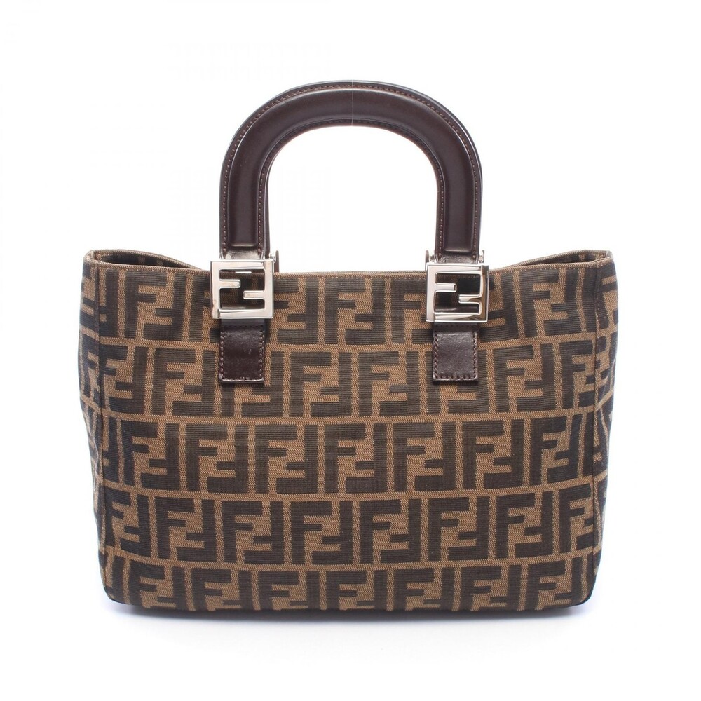 Fendi Zucca Hand Tote Bag Canvas #346551F11B